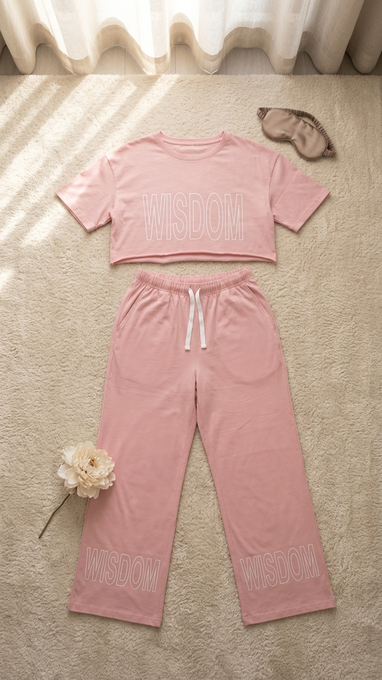 Sameera® Free-Size Sport Pajama — Full Look | Code 5133 | Plus Size Pajama Set Egypt