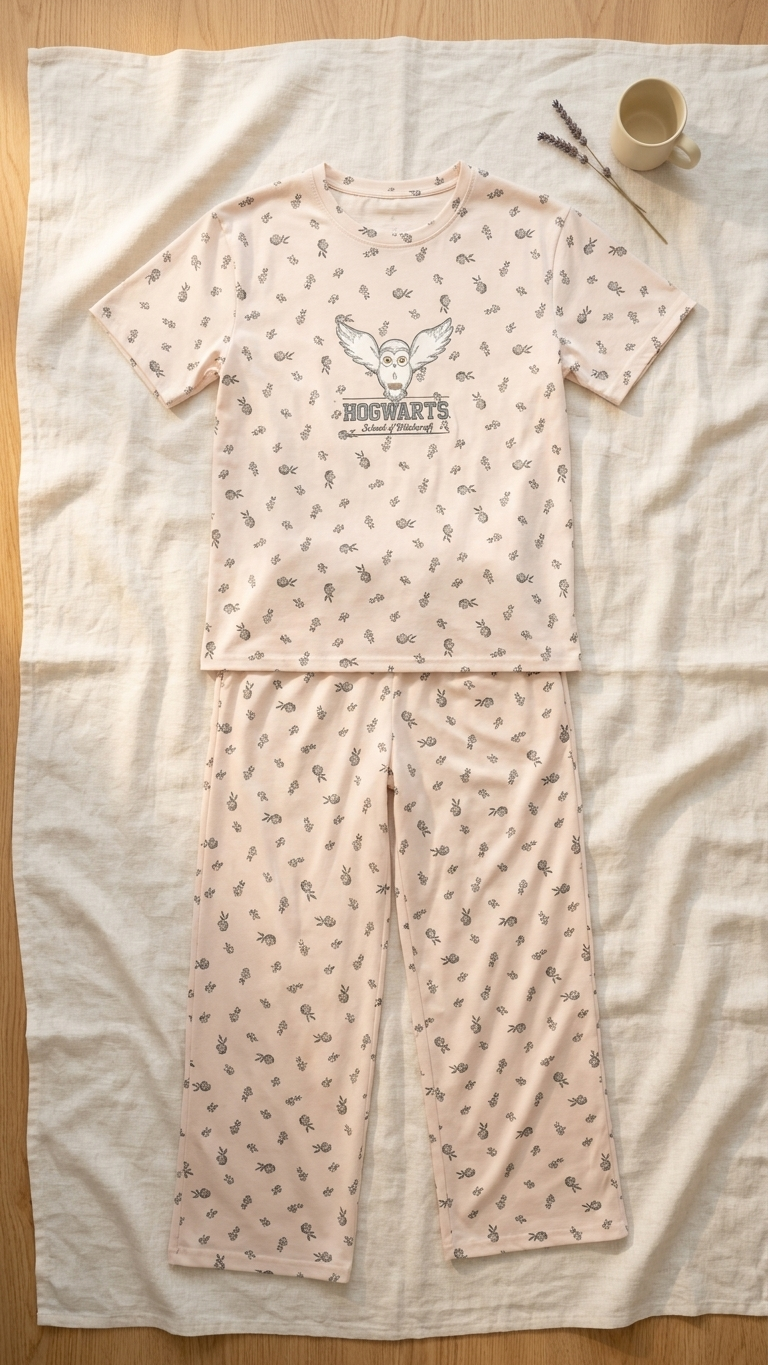 Sameera® Floral Embroidery Pajama Set — Color 2 | Code 5157 | Plus Size Pajama Set Egypt