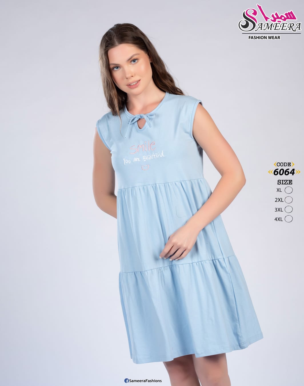Sameera 6064 Blue 2