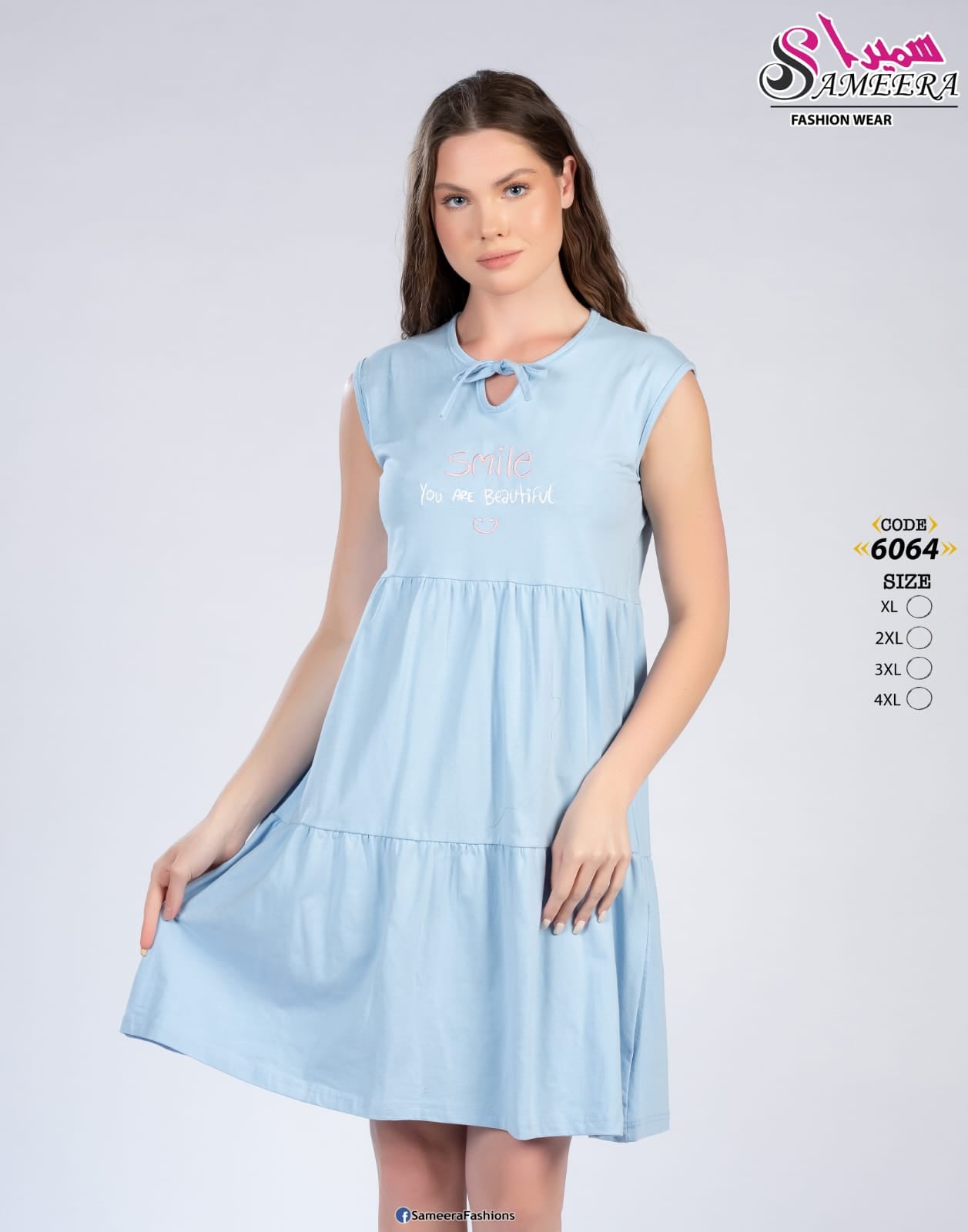 Sameera 6064 Blue 3
