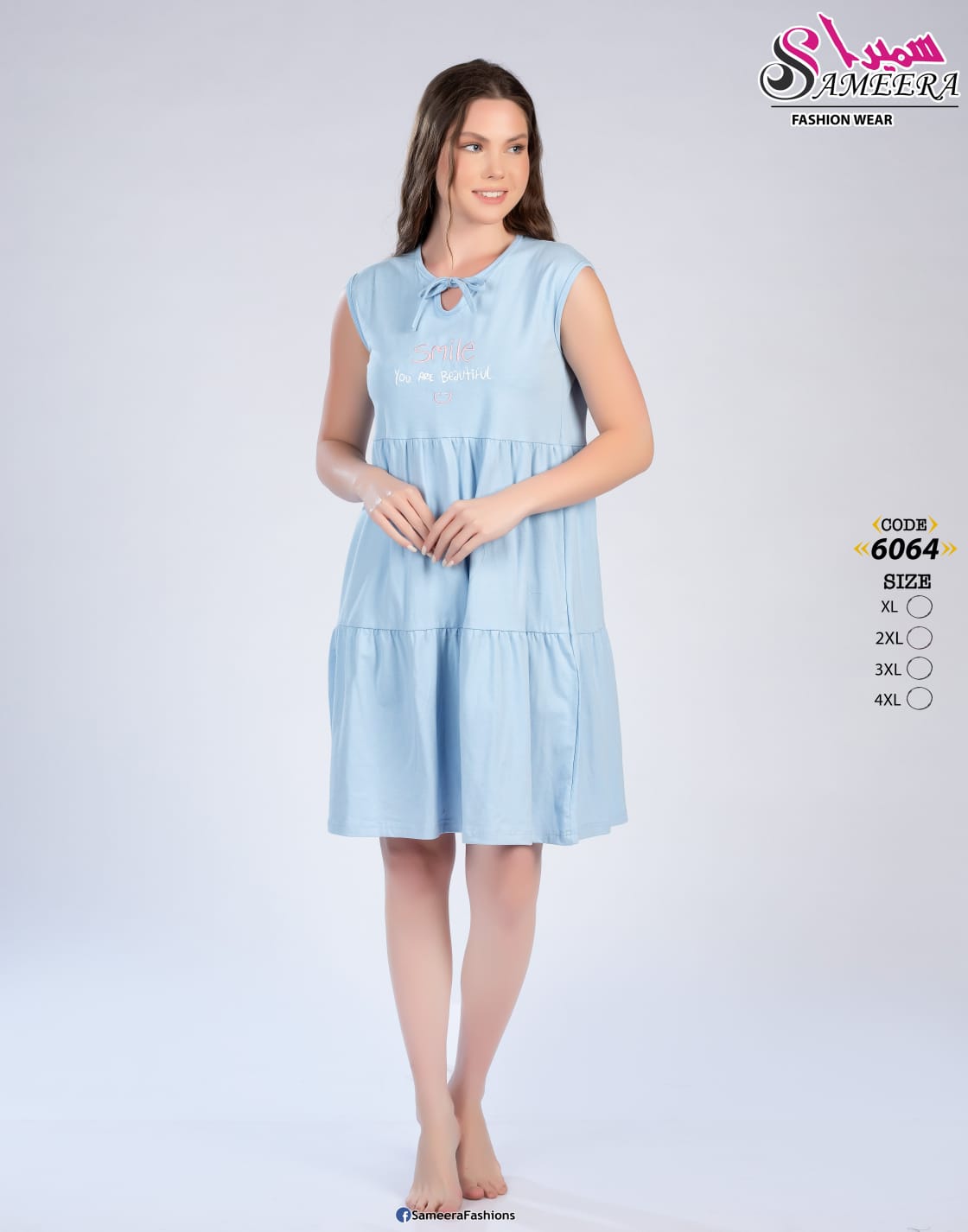 Sameera 6064 Blue 4