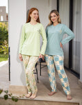 Sameera® Embroidered Sleeve Pajama Set | Code 5152