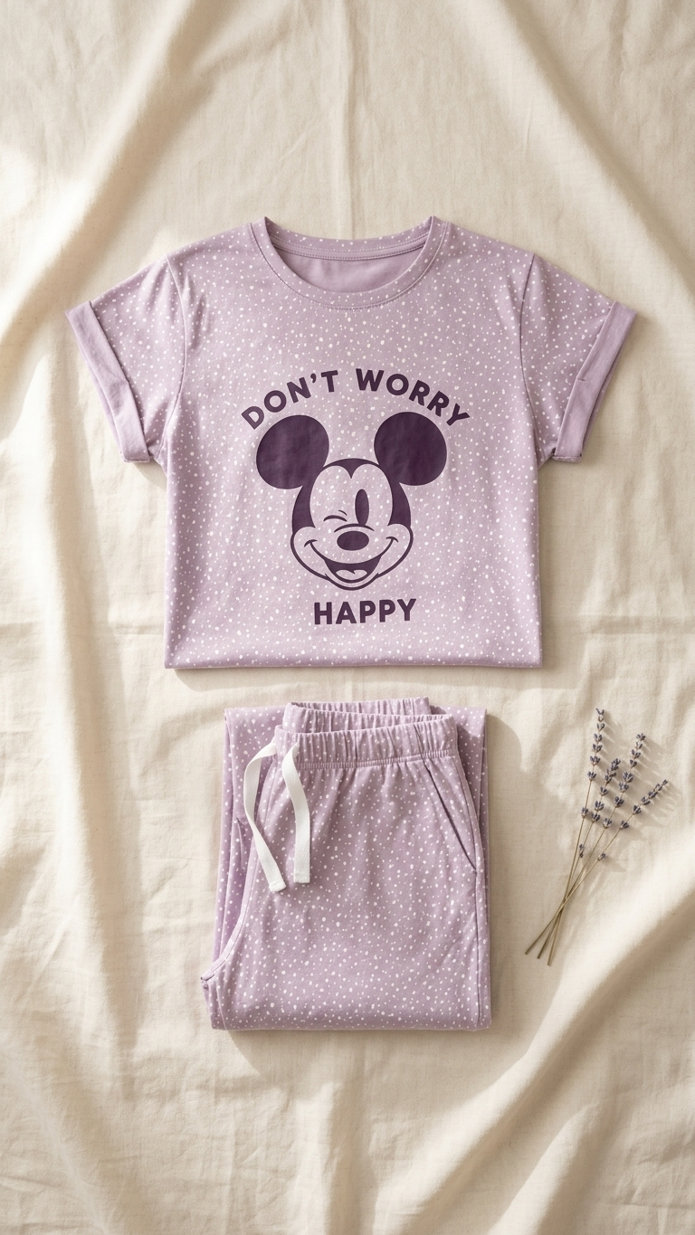 Sameera® Cotton Bermuda Shorts Pajama Set — Full Look | Code 5127 | Plus Size Pajama Set Egypt