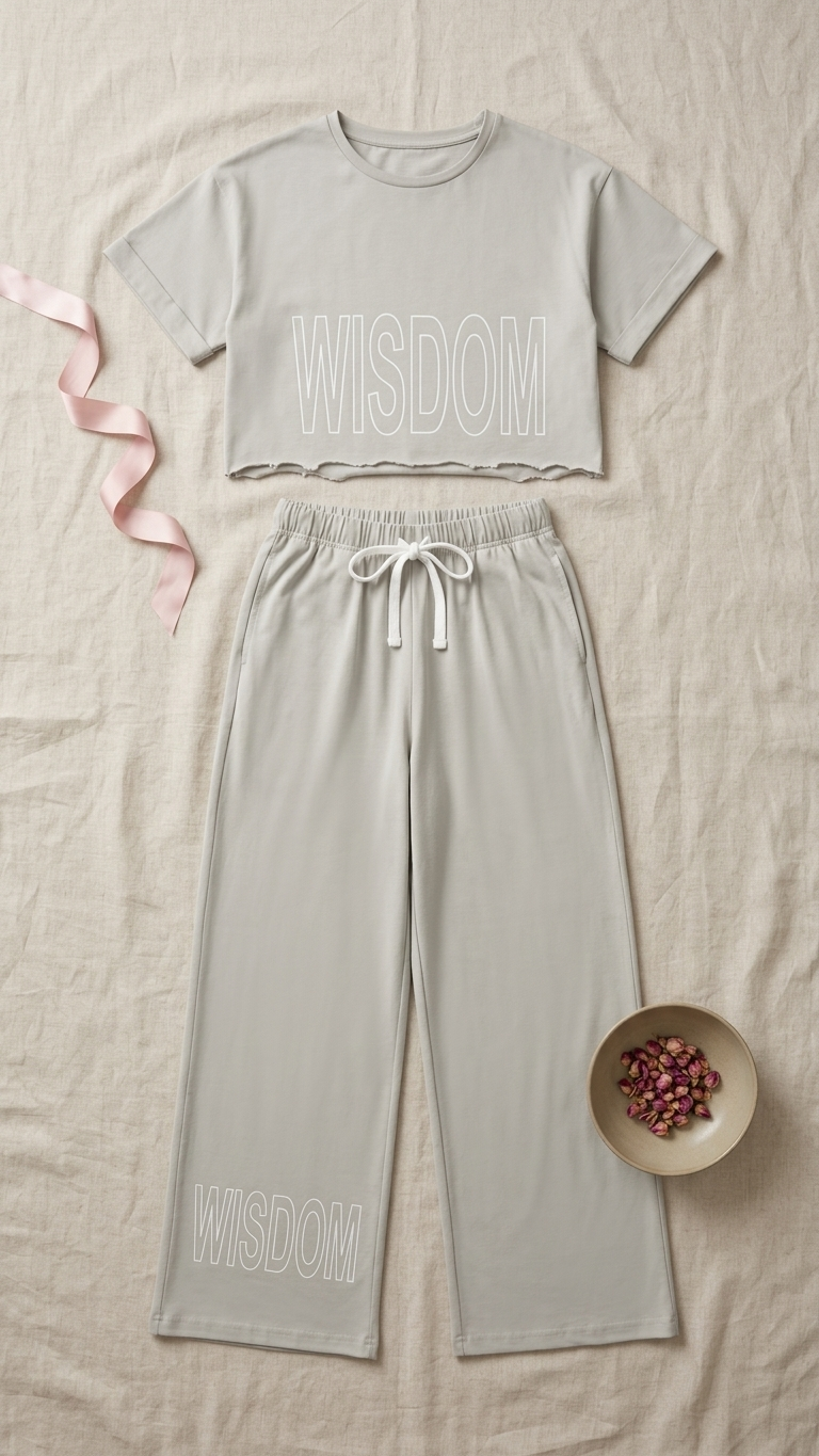 Sameera® Free-Size Sport Pajama — Side View | Code 5133 | Plus Size Pajama Set Egypt