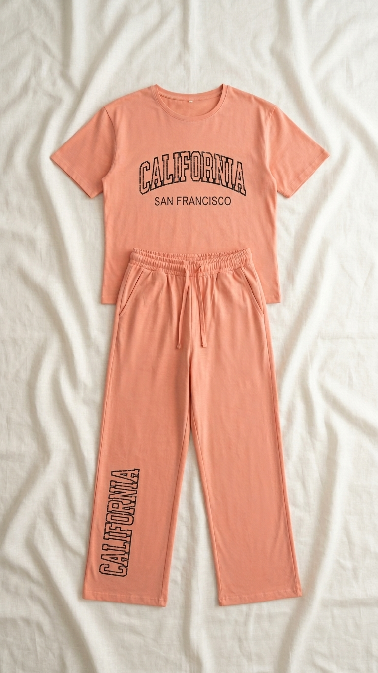 Sameera® Free-Size Printed Pajama — Color 3 | Code 5134 | Plus Size Pajama Set Egypt