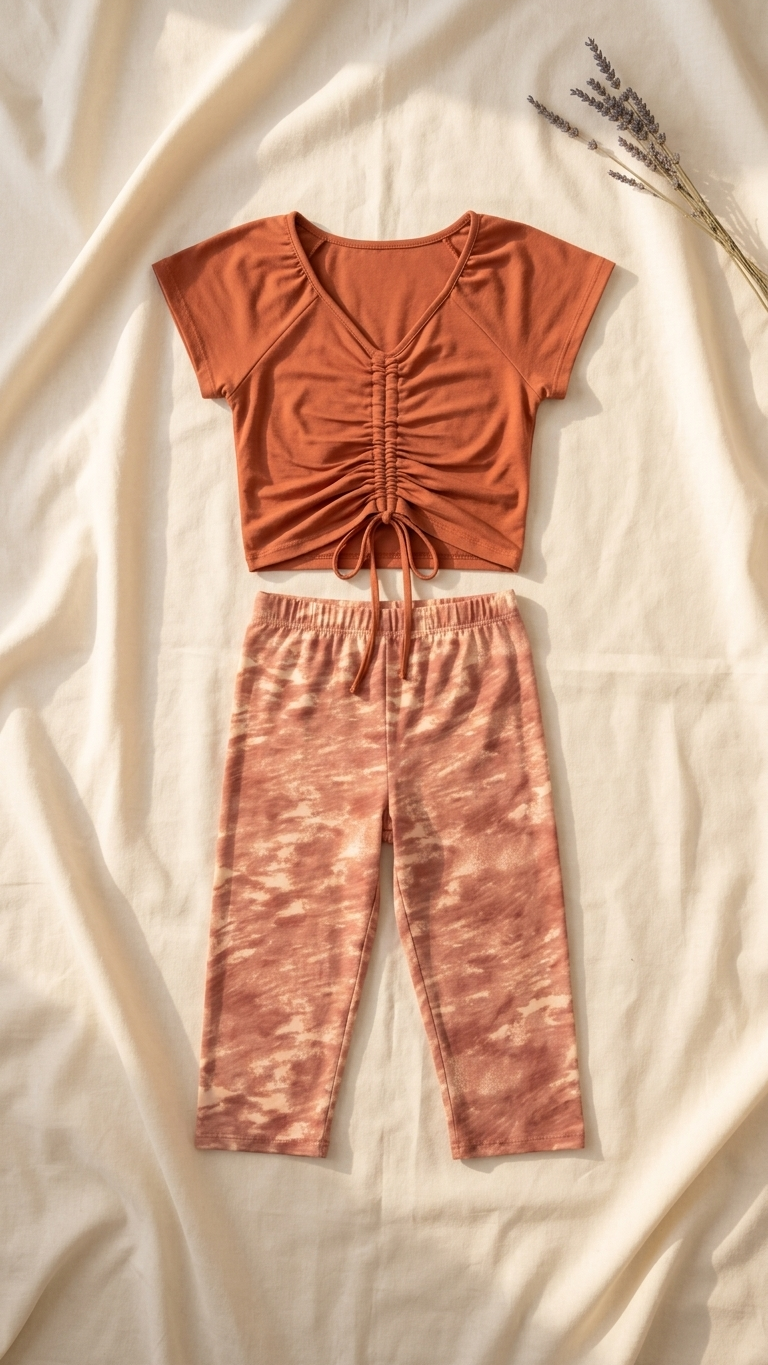 Sameera® Cotton Bermuda Shorts Pajama Set — Full Look | Code 5149 | Plus Size Pajama Set Egypt